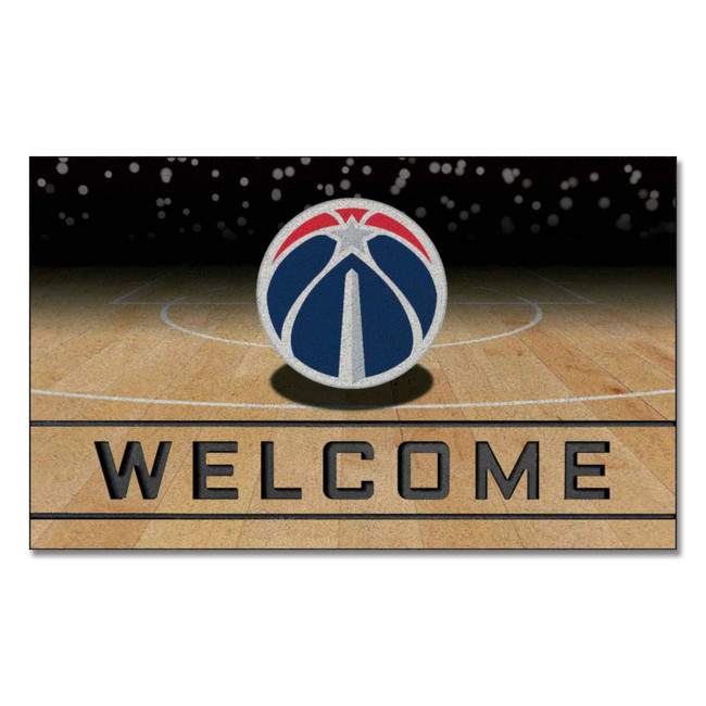 NBA - Washington Wizards Crumb Rubber Door Mat 18"x30"
