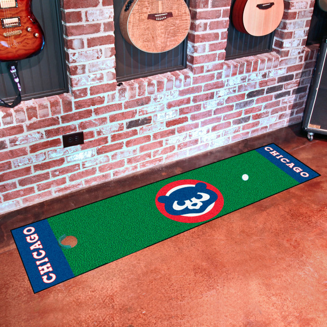 Retro Collection - 1990 Chicago Cubs Putting Green Mat