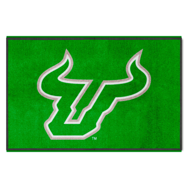 South Florida Bulls 4X6 High-Traffic Mat with Durable Rubber Backing - Landscape Orientation