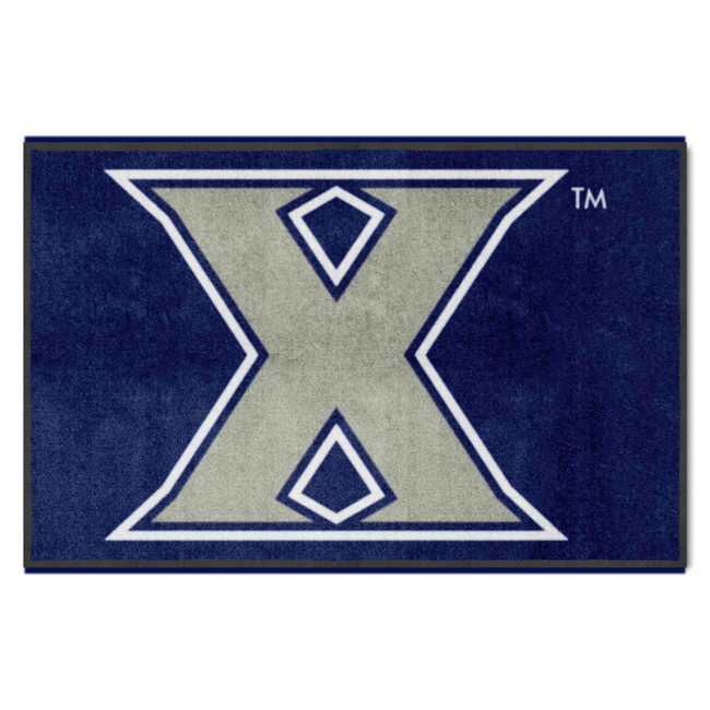 Xavier Musketeers 4X6 High-Traffic Mat with Durable Rubber Backing - Landscape Orientation