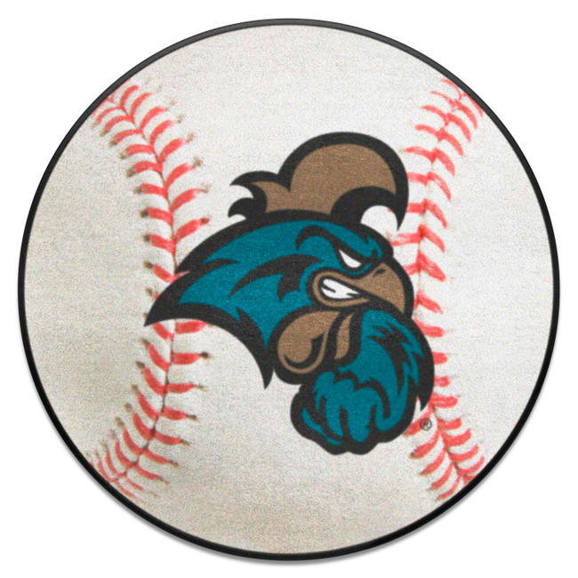 Coastal Carolina Chanticleers Baseball Rug - 27in. Diameter