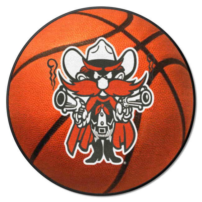 Texas Tech Red Raiders Basketball Rug - 27in. Diameter C