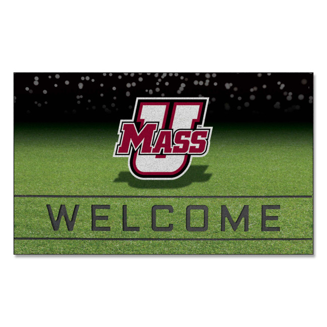 UMass Crumb Rubber Door Mat - 18in. x 30in. U Mass Logo
