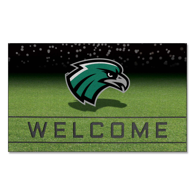 Northeastern State Riverhawks Crumb Rubber Door Mat - 18in. x 30in. River Hawk Logo