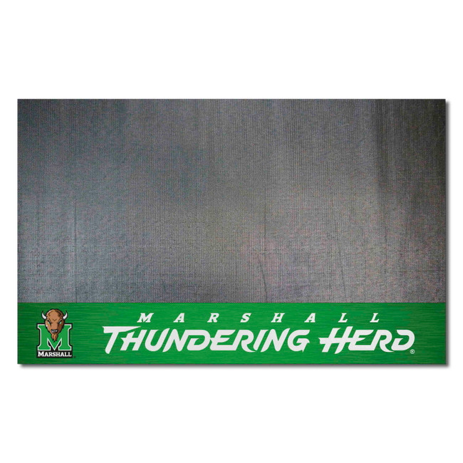 Marshall Thundering Herd Vinyl Grill Mat - 26in. x 42in.