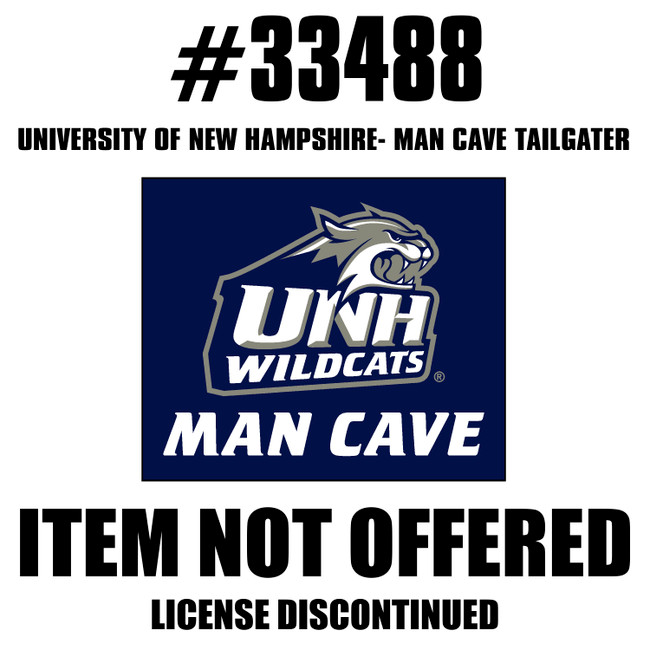 New Hampshire Wildcats Man Cave Tailgater Rug - 5ft. x 6ft.
