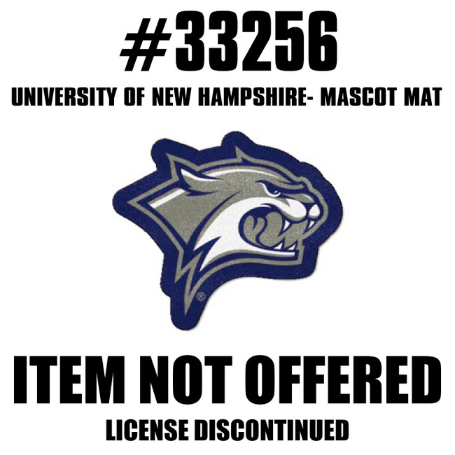New Hampshire Wildcats Mascot Rug