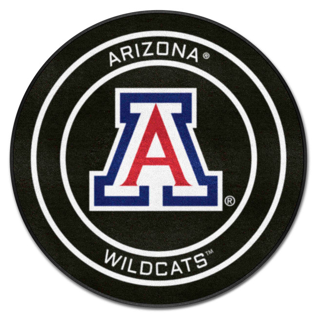 Arizona Wildcats Hockey Puck Rug - 27in. Diameter