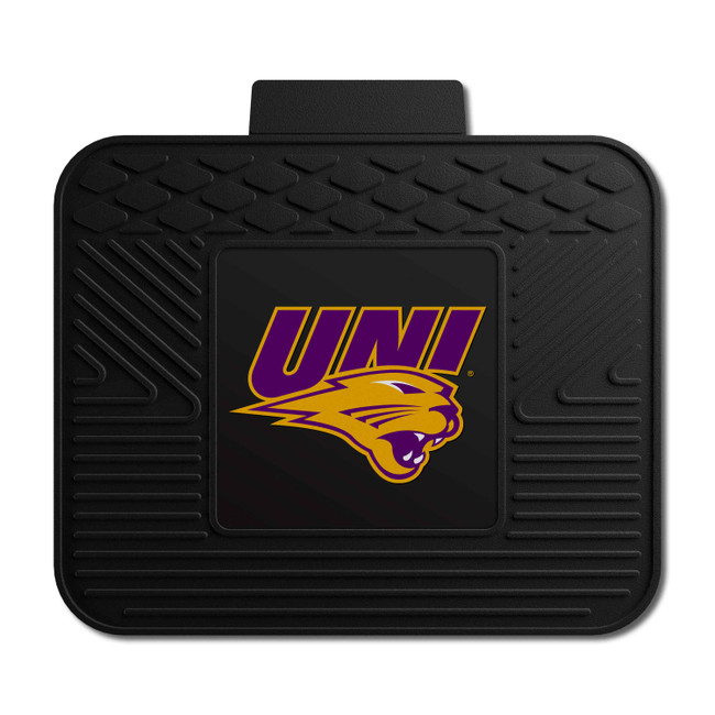 University of Northern Iowa Back Seat Car Utility Mat - 14in. x 17in.