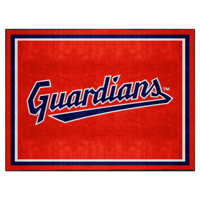 Cleveland Guardians 8ft. x 10 ft. Plush Area Rug