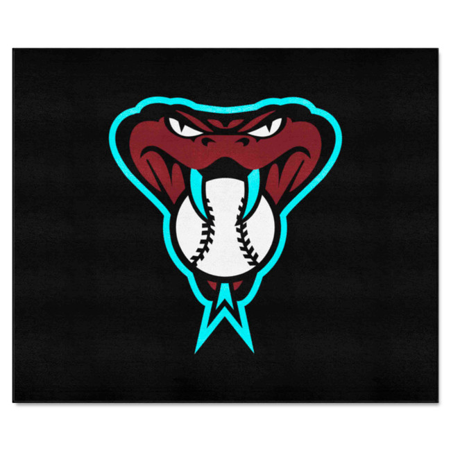 Arizona Diamondbacks Tailgater Rug - 5ft. x 6ft. Snake Head Alternate Logo