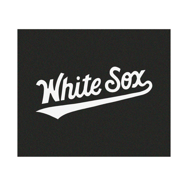 Chicago White Sox Tailgater Rug - 5ft. x 6ft. "White Sox" Secondary Club Lettering