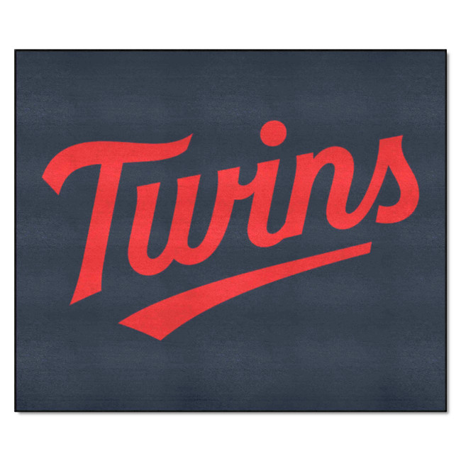 Minnesota Twins Tailgater Rug - 5ft. x 6ft. "Twins" Jersey Lettering