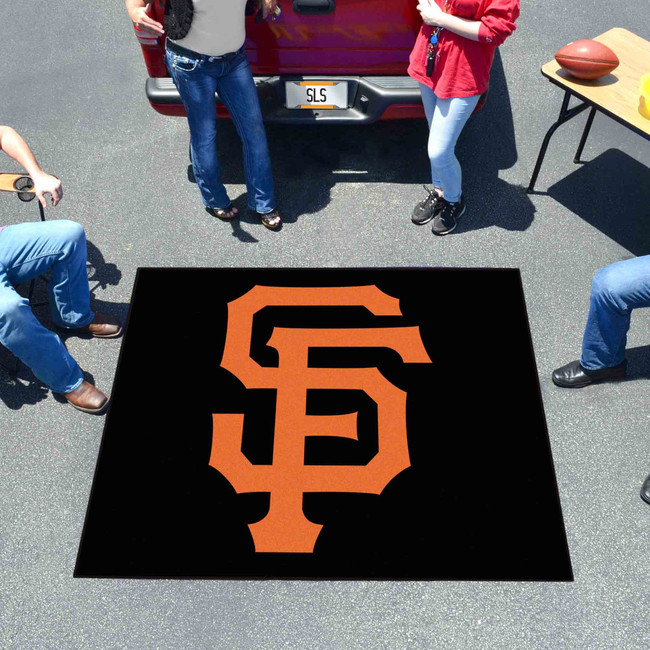 San Francisco Giants Tailgater Rug - 5ft. x 6ft. SF Cap Logo