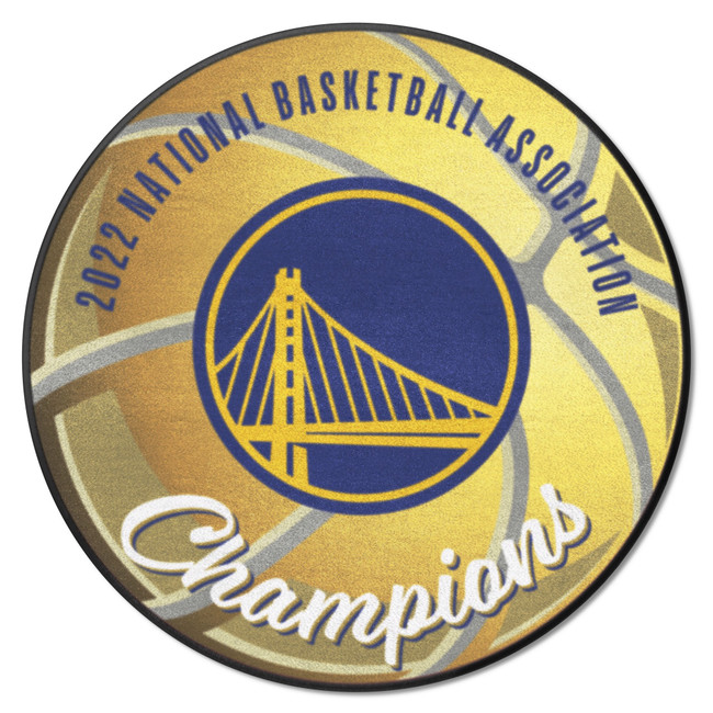 NBA - Golden State Warriors 2022 NBA Finals Champions Basketball Mat 2022 NBA Finals Champions