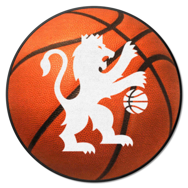 Sacramento Kings Basketball Rug - 27in. Diameter Lion Secondary Logo