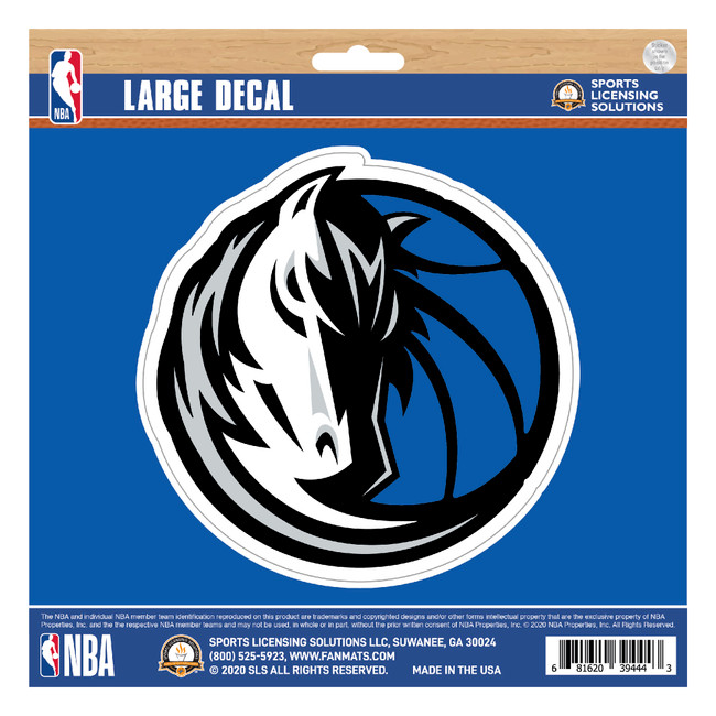 Dallas Mavericks Large Decal Sticker Maverick Head Primary Logo