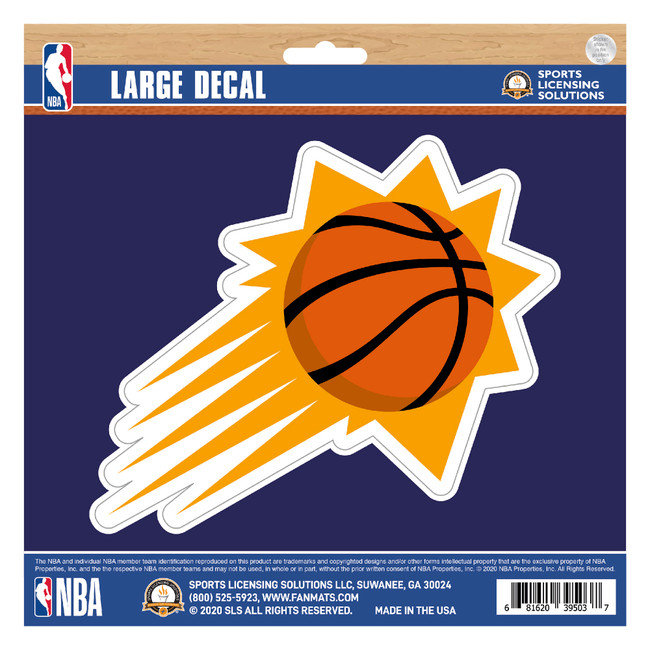 Phoenix Suns Large Decal Sticker Sun Basketball Primary Logo