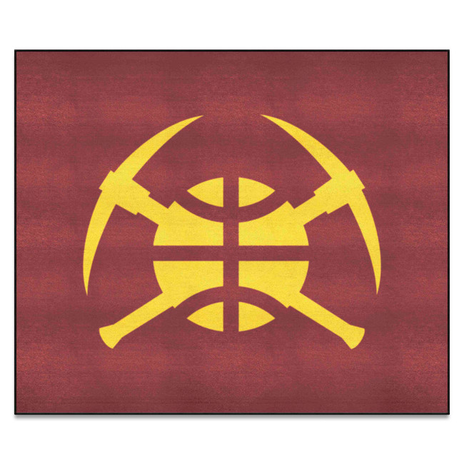 Denver Nuggets Tailgater Rug - 5ft. x 6ft. Basketball Axes Secondary Logo