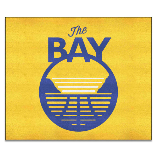 Golden State Warriors Tailgater Rug - 5ft. x 6ft. The Bay Secondary Logo