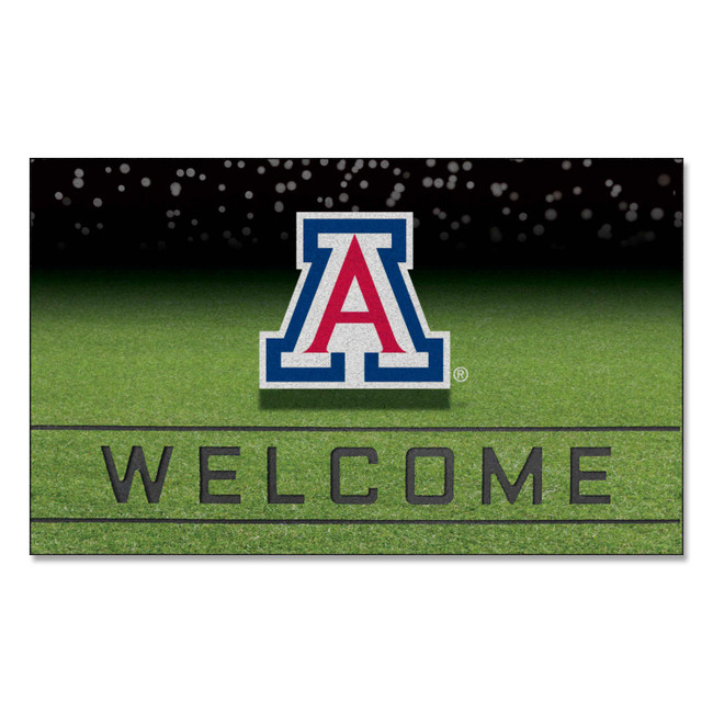 Arizona Wildcats Crumb Rubber Door Mat - 18in. x 30in. Block A Primary Logo