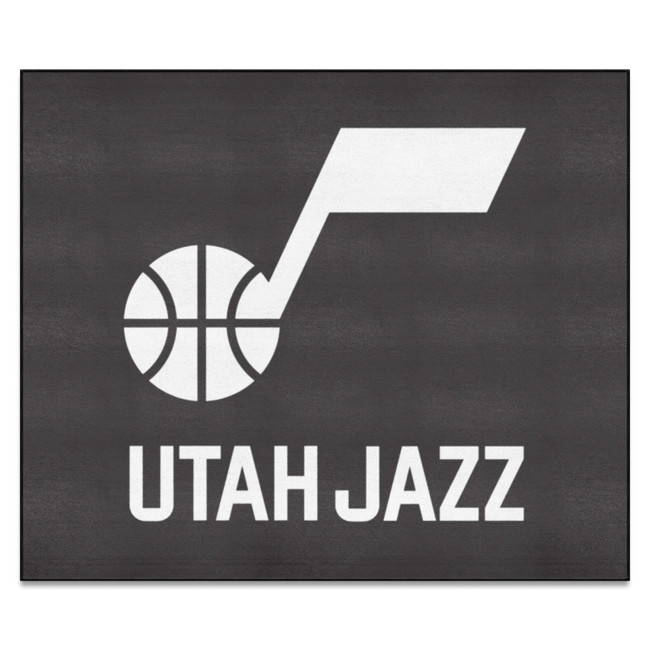 Utah Jazz Tailgater Rug - 5ft. x 6ft. Music Note Primary Logo & Wordmark