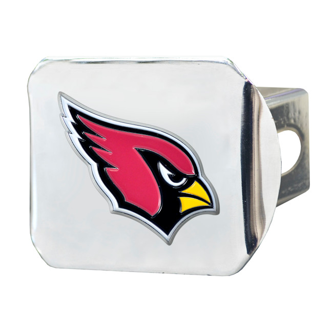 Arizona Cardinals Hitch Cover - 3D Color Emblem Cardinal Head Primary Logo