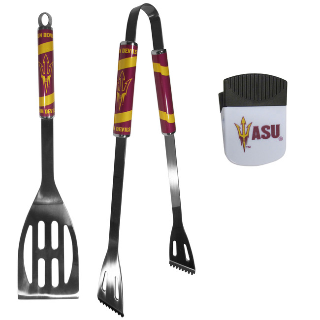 Arizona St. Sun Devils 2 pc BBQ Set and Chip Clip