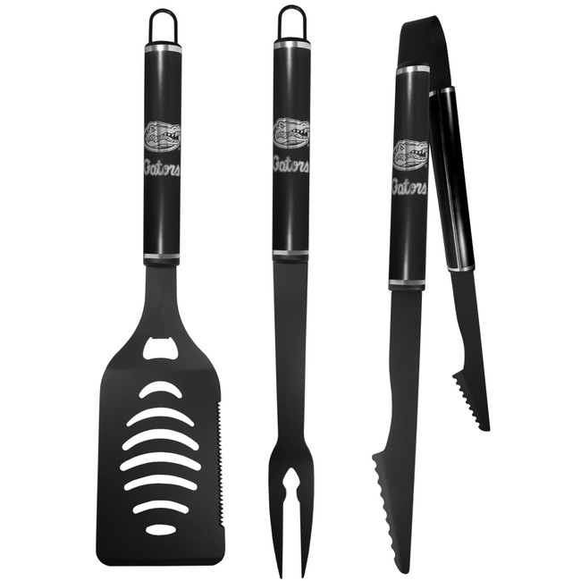 Florida Gators 3 pc Monochromatic BBQ Set