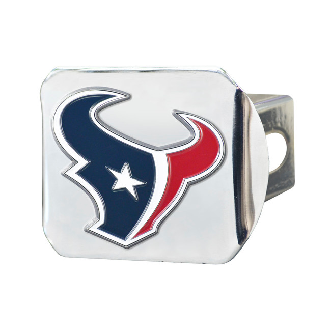 Houston Texans Hitch Cover - 3D Color Emblem Bull Head Primary Logo