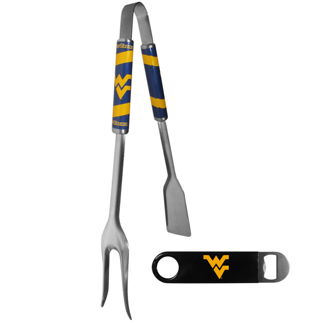 W. Virginia Mountaineers 3 in 1 BBQ Tool and Bottle Opener