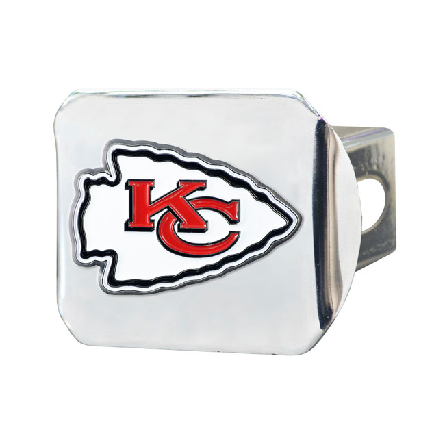 Kansas City Chiefs Hitch Cover - 3D Color Emblem KC Arrow Primary Logo