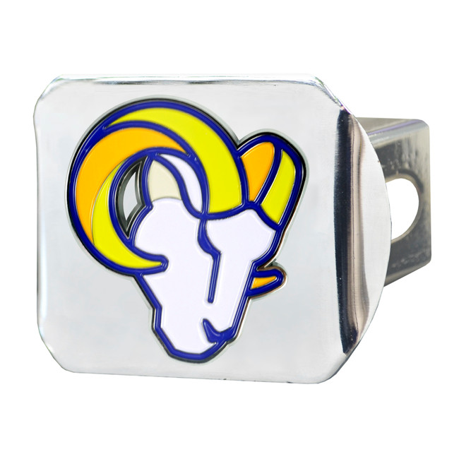 Los Angeles Rams Hitch Cover - 3D Color Emblem Ram Head Secondary Logo