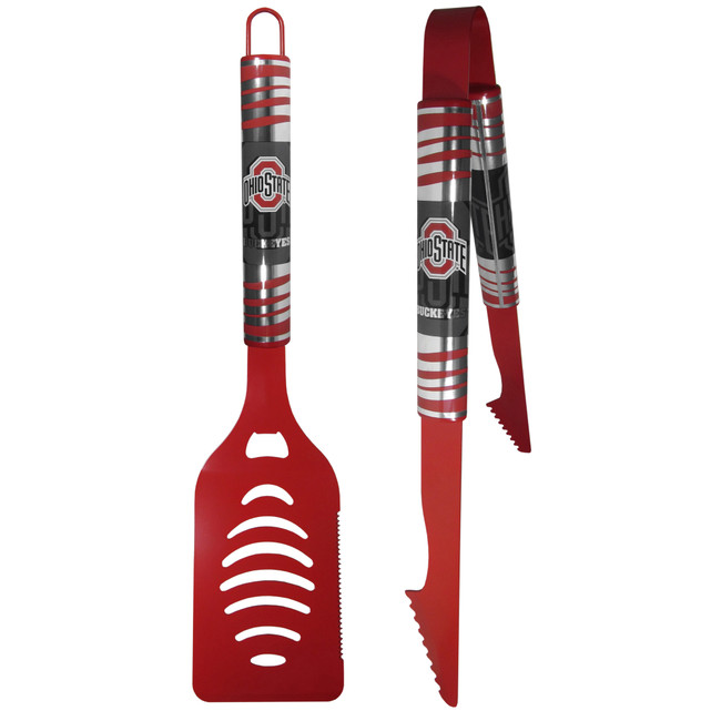 Ohio St. Buckeyes 2 pc Color Tailgate BBQ Set