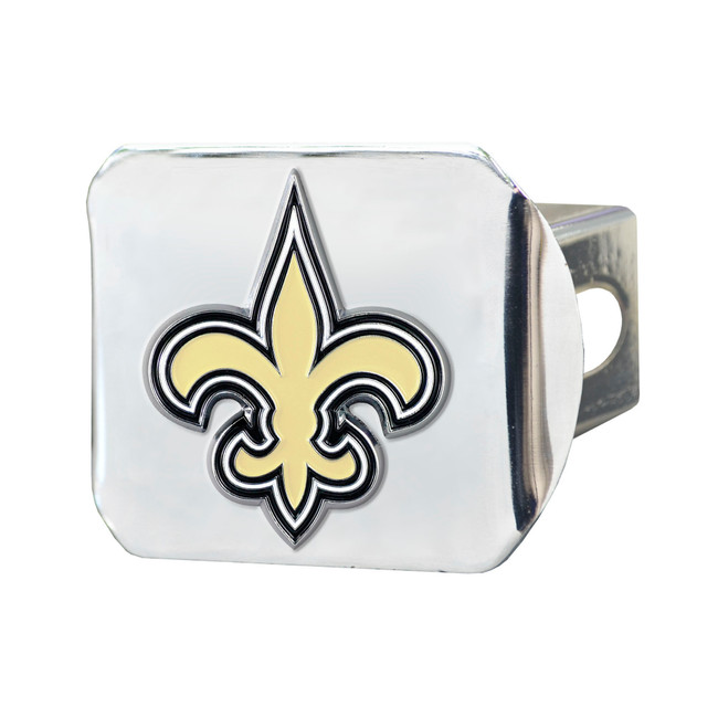 New Orleans Saints Hitch Cover - 3D Color Emblem Fleur-de-lis Primary Logo