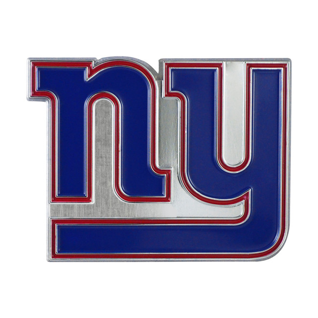 New York Giants 3D Color Metal Emblem NY Primary Logo