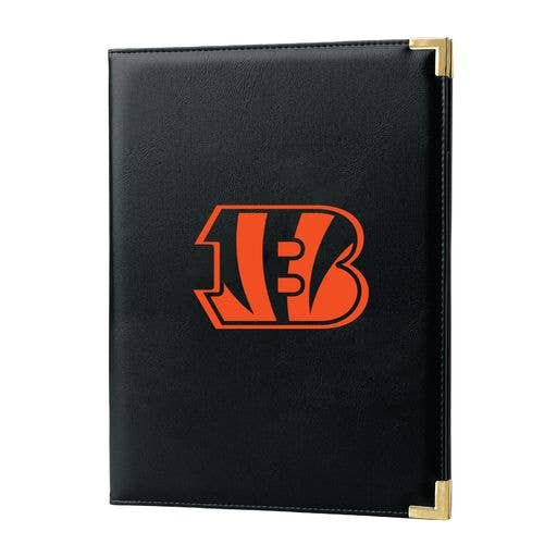 Cincinnati Bengals Black Padfolio Portfolio Organizer Business Folder Fan Gear