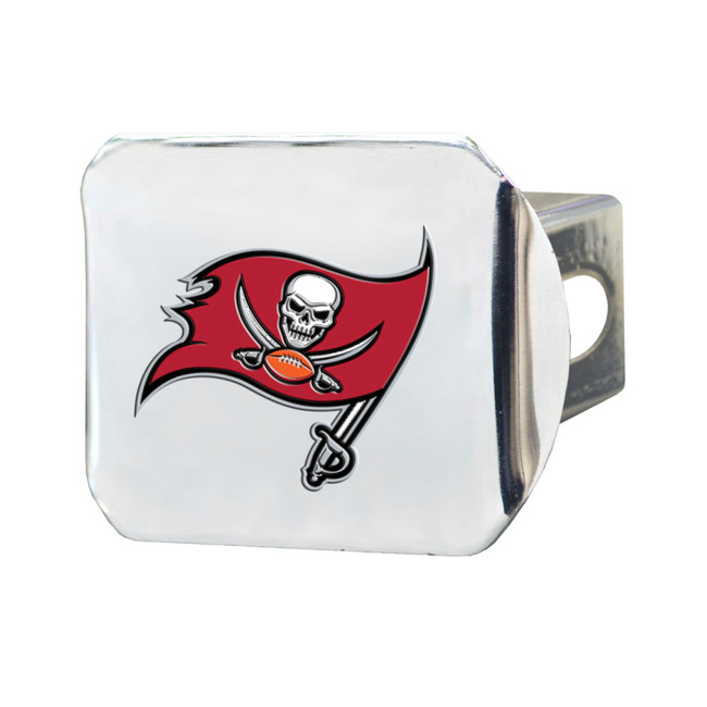 Tampa Bay Buccaneers Hitch Cover - 3D Color Emblem Pirate Flag Primary Logo