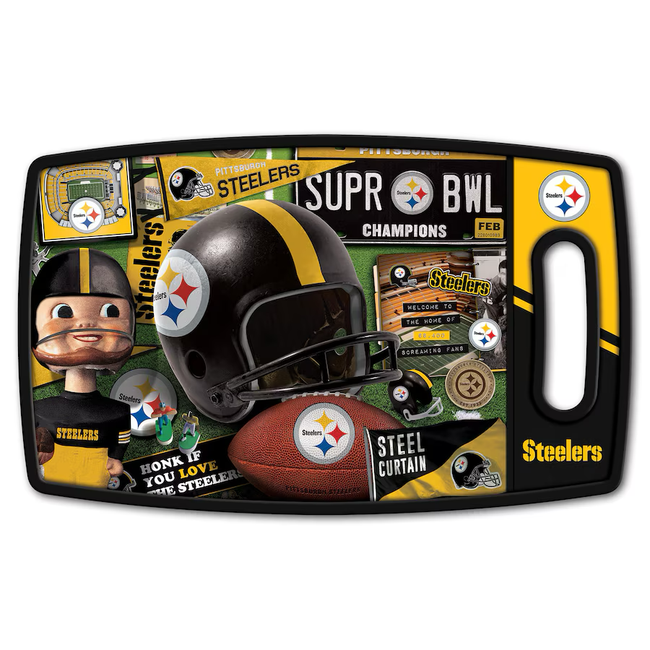 Pittsburgh Steelers Retro Series Cutting Board