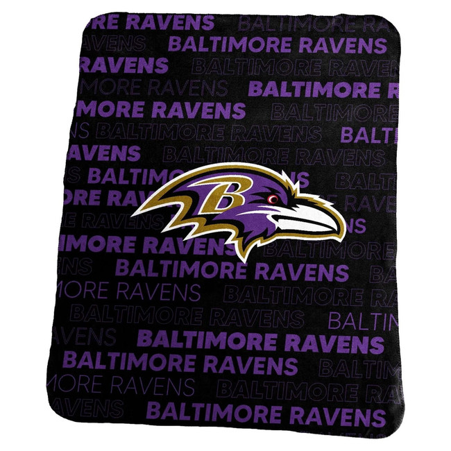 Baltimore Ravens 50x60 Classic Fleece Blanket
