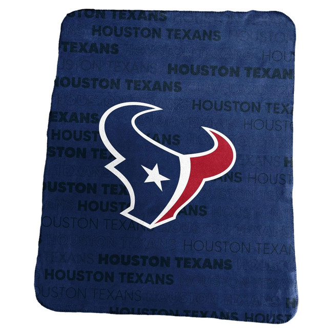 Houston Texans 50x60 Classic Fleece Blanket