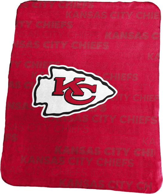 Kansas City Chiefs 50x60 Classic Fleece Blanket