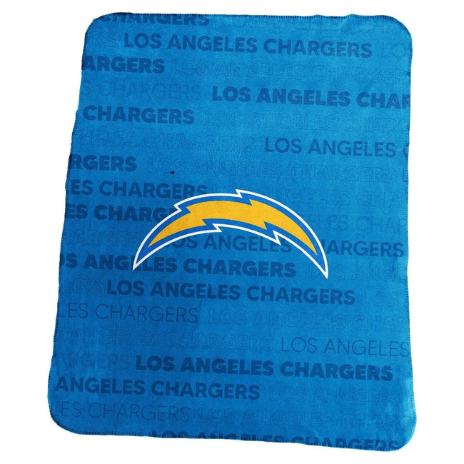 Los Angeles Chargers 50x60 Classic Fleece Blanket