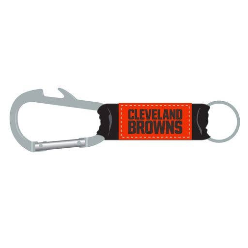 Cleveland Browns Bottle Opener Carabiner Keychain