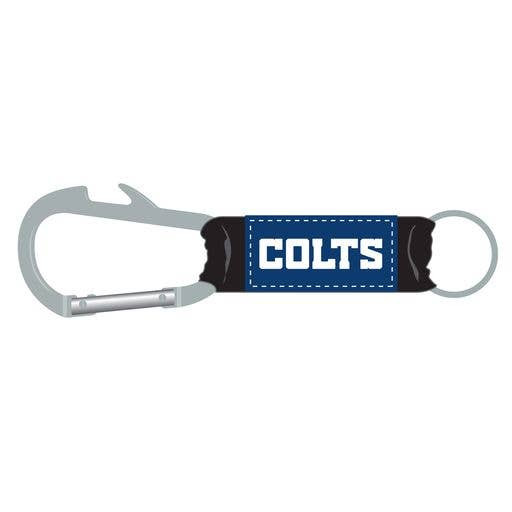 Indianapolis Colts Bottle Opener Carabiner Keychain