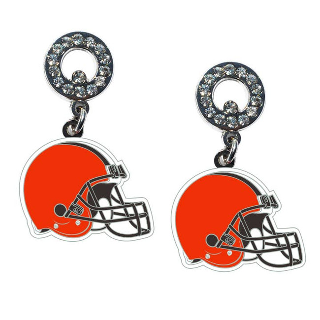 Cleveland Browns Rhinestone  Earrings