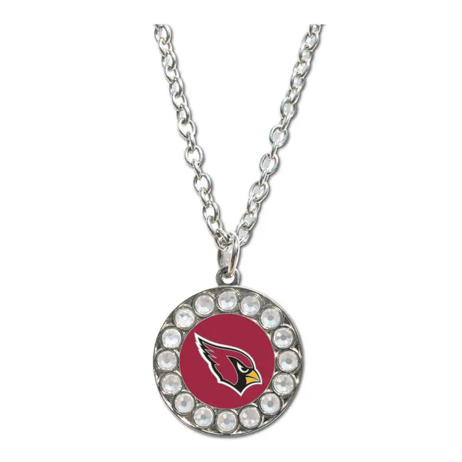 Arizona Cardinals Rhinestone Necklace