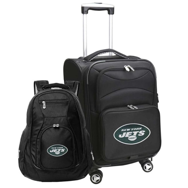 New York Jets 21" Carry-On & Backpack Set