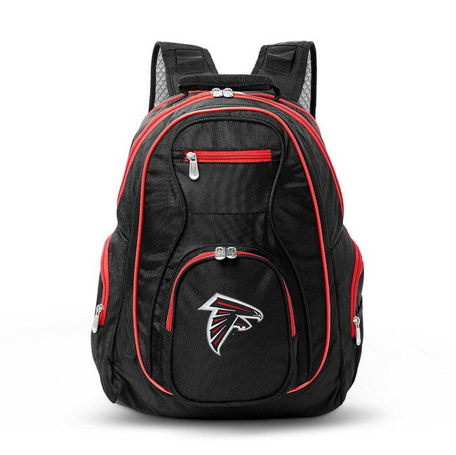 Atlanta Falcons 19" Premium Laptop Backpack with Colored Trim