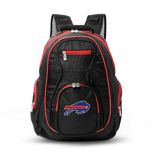 Buffalo Bills 19" Premium Laptop Backpack with Colored Trim
